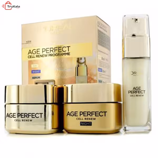 پکیج 3 عددی کرم شب و روز و سرم لورآل L`OREAL