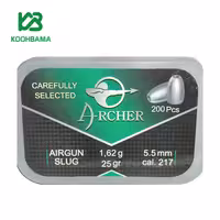 ساچمه تفنگ بادی اسلاگ آرچر کالیبر 5.5 – 25