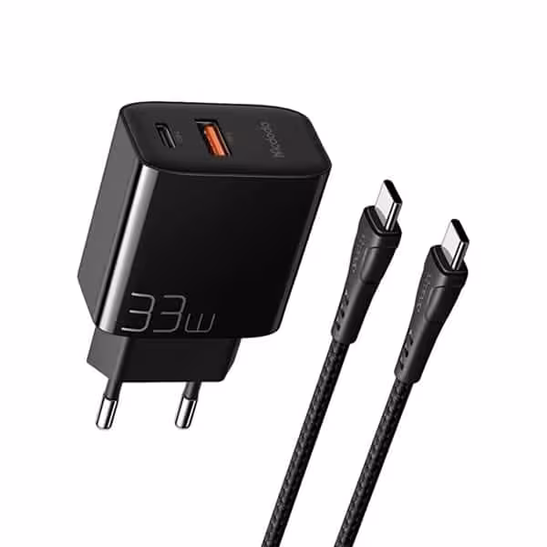 شارژر دیواری مک دودو مدل CH-0922 به همراه کابل تبدیل USB-C