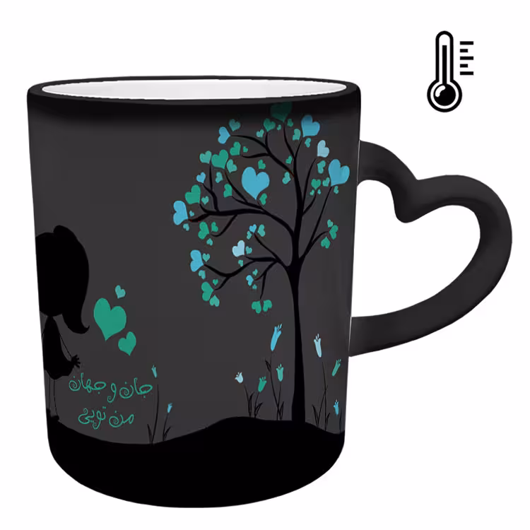 خرید ماگ-لیوان حرارتی  دسته ساده  عاشقانه کد 49