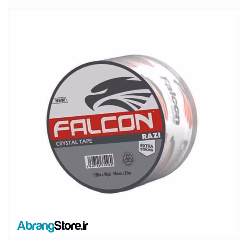 چسب پهن رازی مدل فالکون عرض 4.8 سانتیمتر 90 یاردی