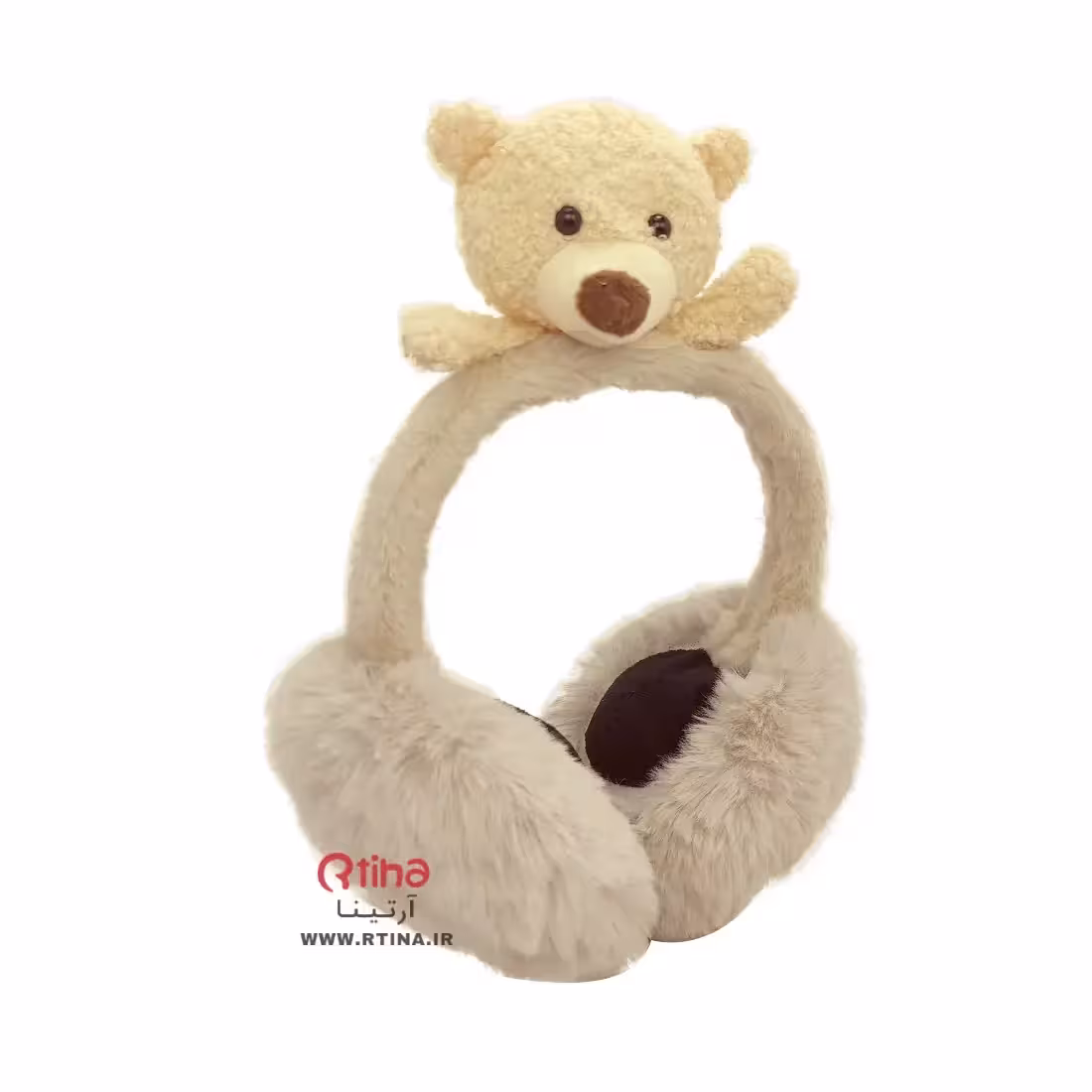 گوش بند عروسکی هدفونی کودک و بزرگسال