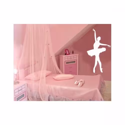 شابلون دیواری بالرین کد 103