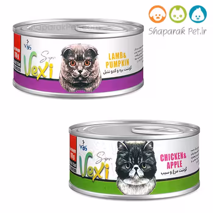 کنسرو گربه پته وکسی 110 گرمی