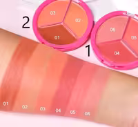 رژگونه 3 رنگ کرمی 5505 کویین کوکو