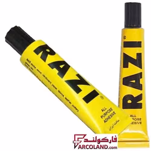 چسب مایع رازی سایز کوچک 8 گرمی مدل همه کاره allplast