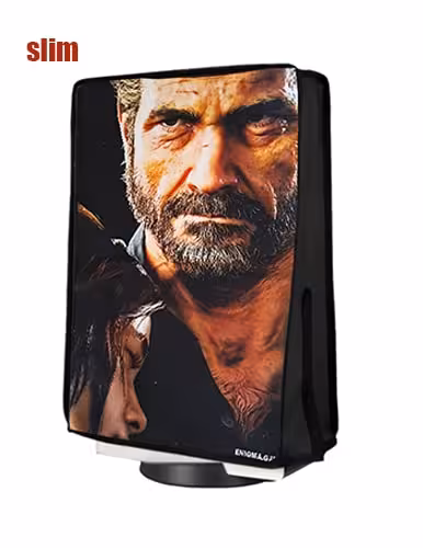 کاور کنسول PS5 اسلیم طرح last of us 3