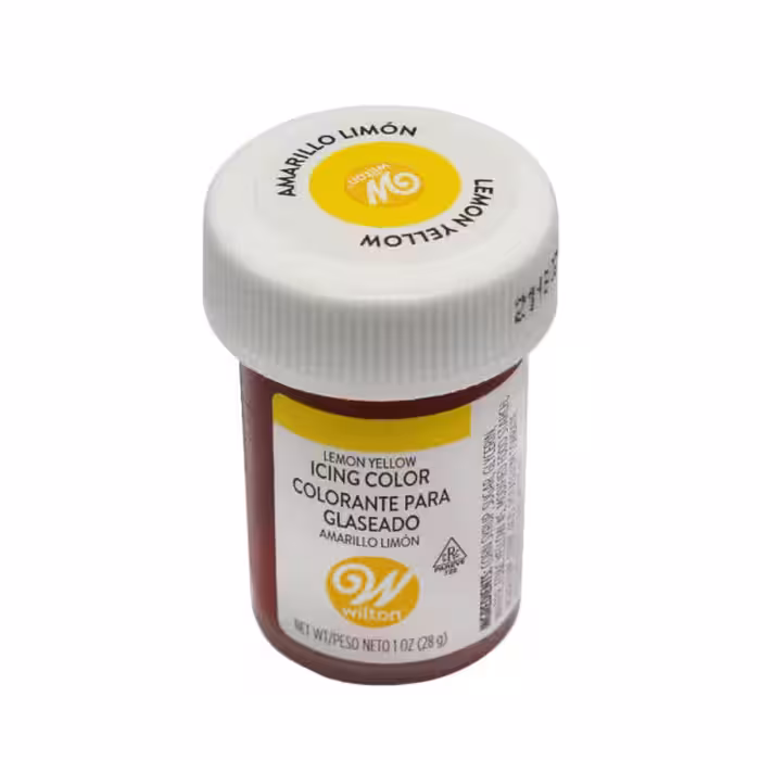 رنگ خوراکی ژله ای زرد لیمویی Lemon Yellow ویلتون