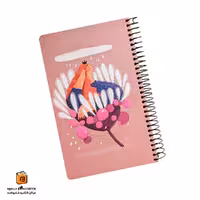 دفتر خط دار 120 برگ فانتزی ایمان (iman)