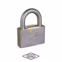 قفل آویز 75 سوپر روکشدار 032 گیرا