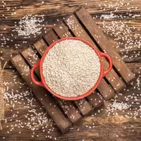 کنجد سفید پوست کنده اعلا پاکستانی 1 کیلویی