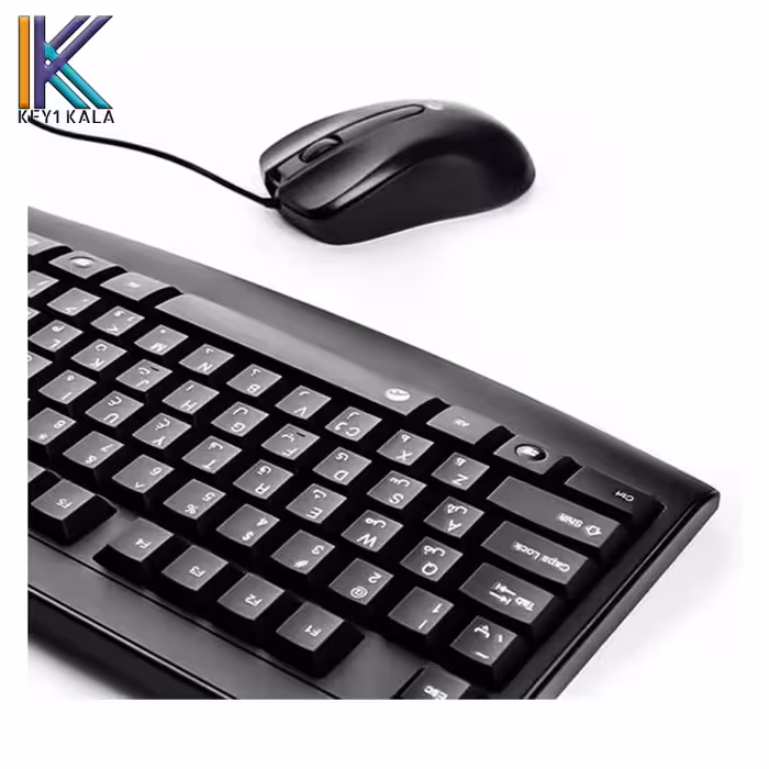 کیبورد و ماوس سیمدار بیاند مدل KEYBOARD MOUSE WIRELESS BEYOND BKM-3470