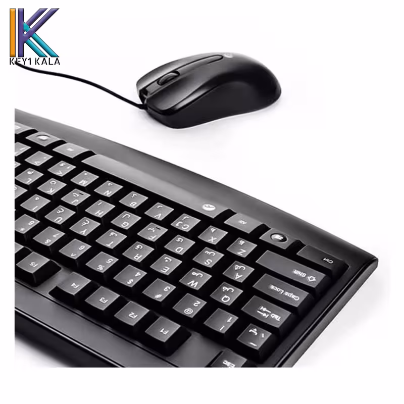 کیبورد و ماوس سیمدار بیاند مدل KEYBOARD MOUSE WIRELESS BEYOND BKM-3470