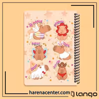 دفتر مدرسه طرح کاپی بارا برند لانگو