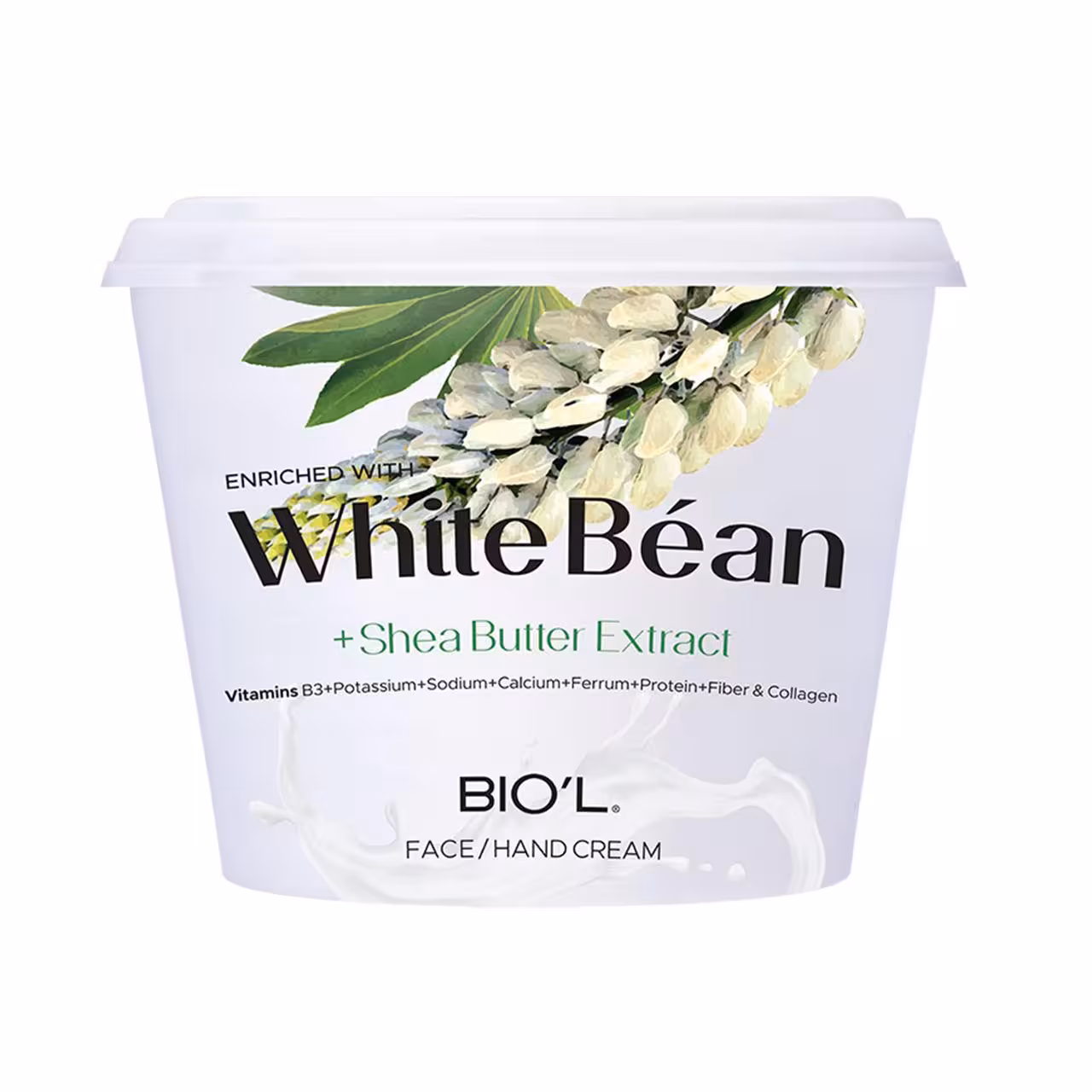کرم دست و صورت بیول مدل White Bean حجم 250 میلی لیتر