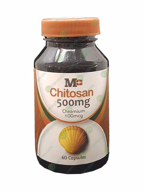کپسول چیتوزان ام پلاس 500 میلی گرم 30 عدد – M plus Chitosan 500 mg 30Caps