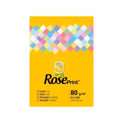 کاغذ A4 رزپرینت مدل YLW بسته 500 عددی