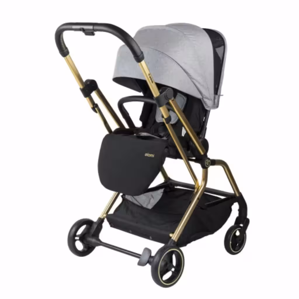 کالسکه مسافرتی آنیمو مدل Elomi بدنه طلایی