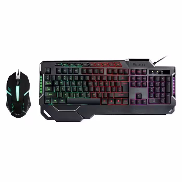 موس و کیبورد گیمینگ Verity V-KB6121GCW