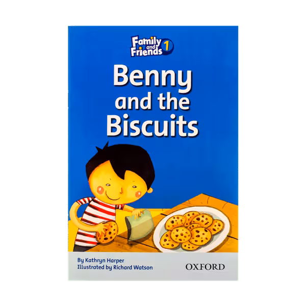 کتاب داستان کوتاه کودکان سطح 1 Benny and the biscuits Family Readers