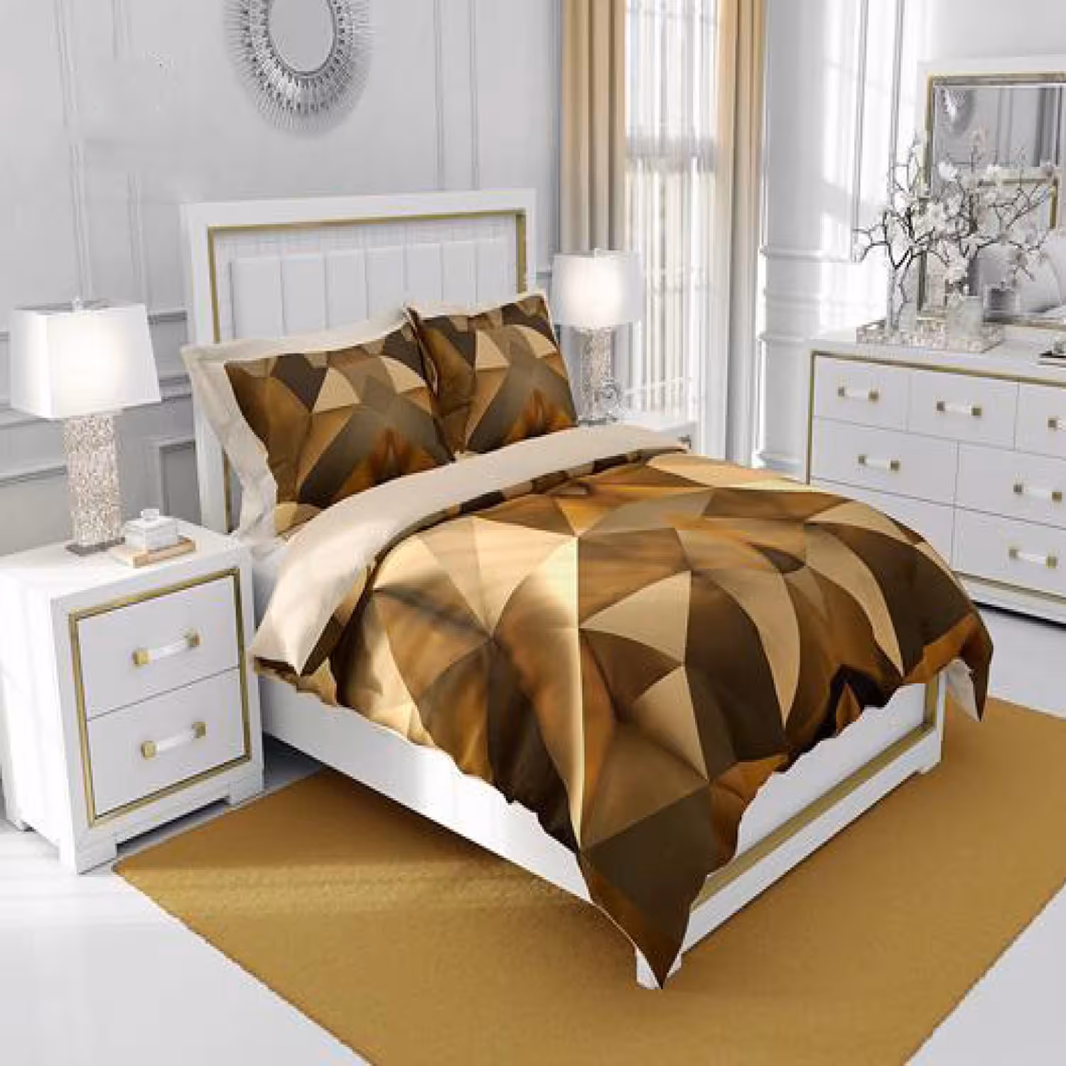 سرویس روتختی سه‌بعدی چیداری مدل 1025