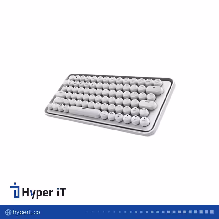 کیبورد بی‌سیم رپو مدل ralemo Pre 5 سفید