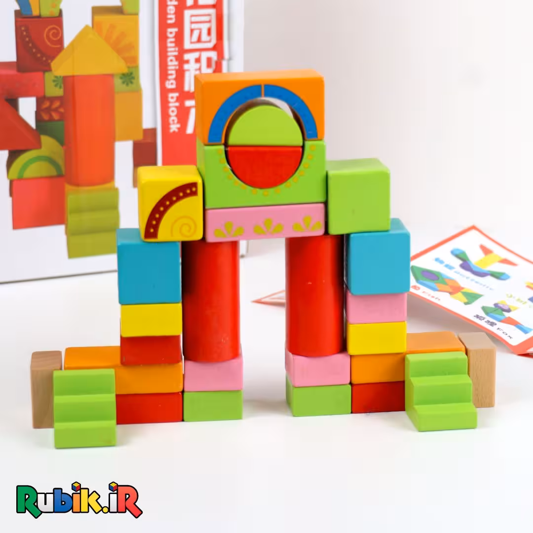 بیریکس چوبی 52 قطعه