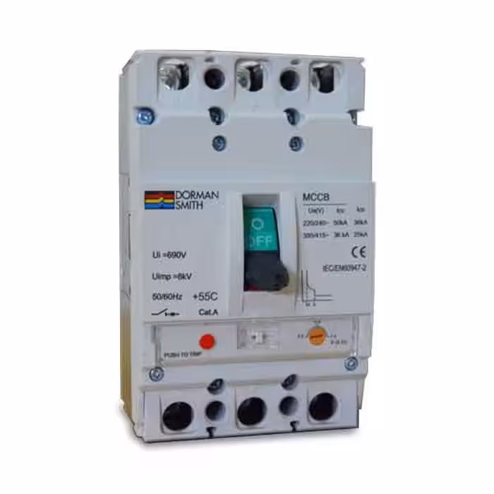 کلید اتوماتیک کامپکت حرارتی – مغناطیسی (غیر قابل تنظیم) 3 پل 630 آمپر LM7J3P630TF دورمن اسمیت