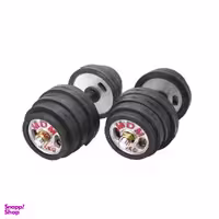 دمبل مدل MDM وزن 10 کیلوگرم بسته 2 عددی