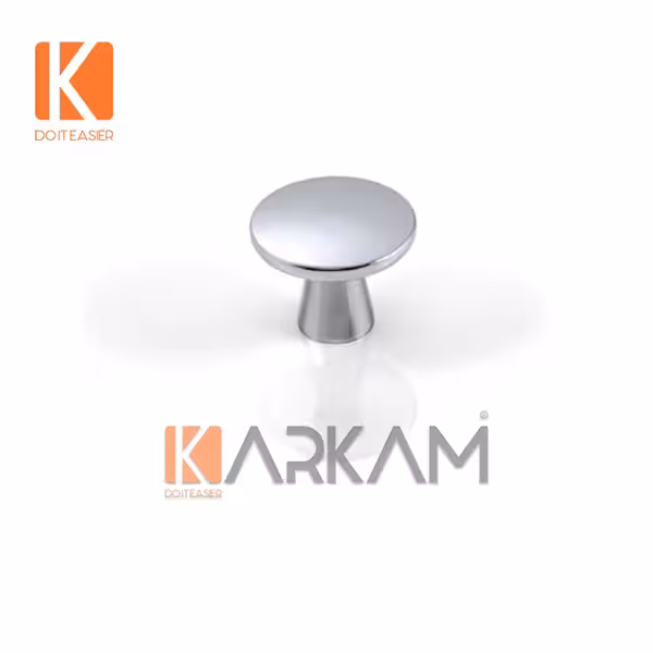 کابینتی تک پیچ H2543 کروم HTN