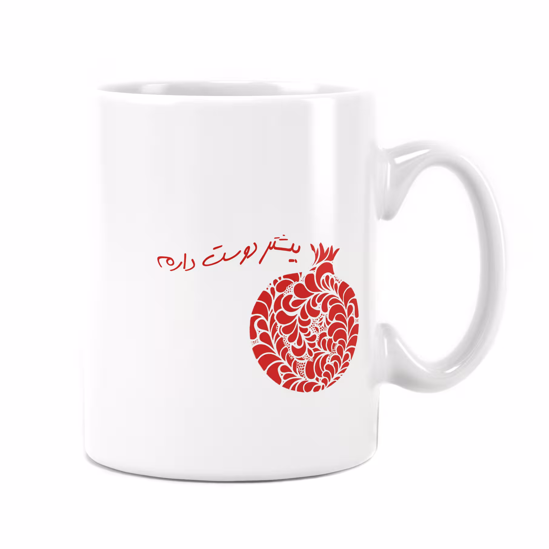 لیوان سرامیکی راویتا طرح پرسپولیس 2118