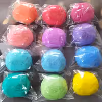 خمیر ایتالیایی پک 12رنگ 600گرم هوا خشک 