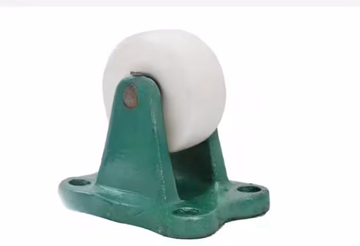 چرخ ثابت چدنی سبز پارس تفلون 20  (عرضه تمامی انواع چرخ های نایاب بازار به صورت خرد و عمده)