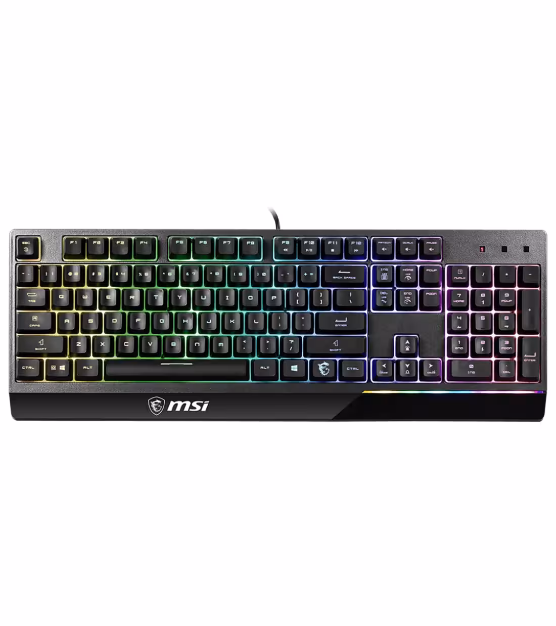 کیبورد Mech Membrane گیمینگ ام اس آی VIGOR GK30 Black