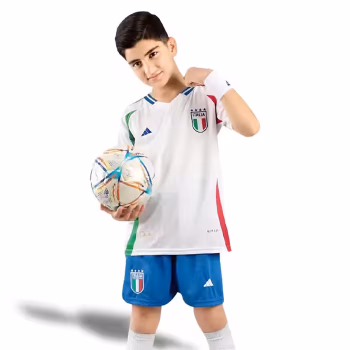 پیراهن و شورت بچه گانه دوم ایتالیا 2023/2024