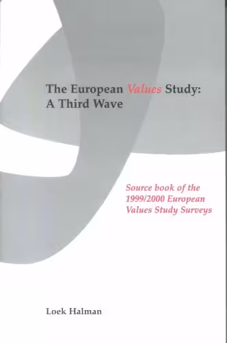 خرید و دانلود نسخه کامل کتاب The European values study : a third wave : source book of the 1999 2000 European values study surveys