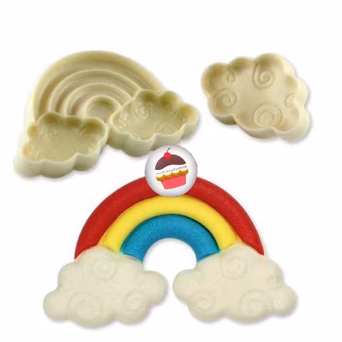 کاتر مهر رنگین کمان و ابر