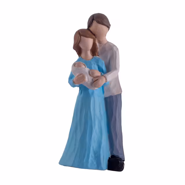 مجسمه دکوری خانواده سایز کوچک کد 4563