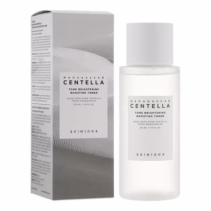 تونر بوستینگ ضد لک و روشن کننده سنتلا اسکین 1004 SKIN1004 Centella Tone Brightening Boosting Toner