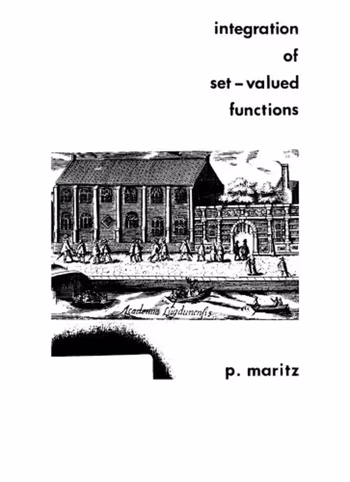 خرید و دانلود نسخه کامل کتاب Integration of set-valued functions [PhD Thesis]