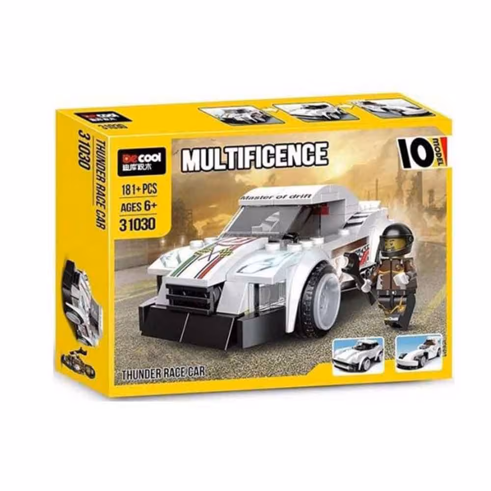 خرید لگو چندگانه ماشین مسابقه تندر Tunder Race Car Lego