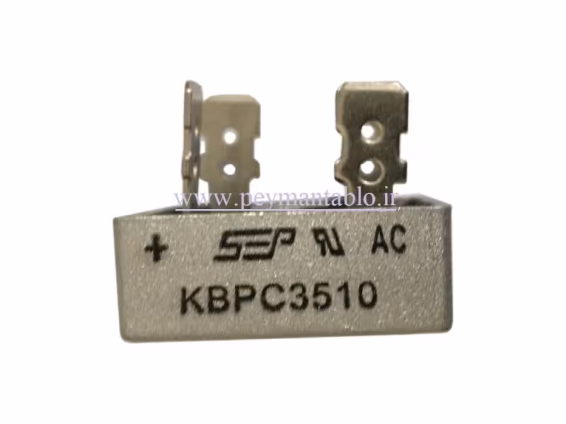 دیود یکسو کننده ولتاژ AC به DC تک فاز (دیود پل) 10 آمپر