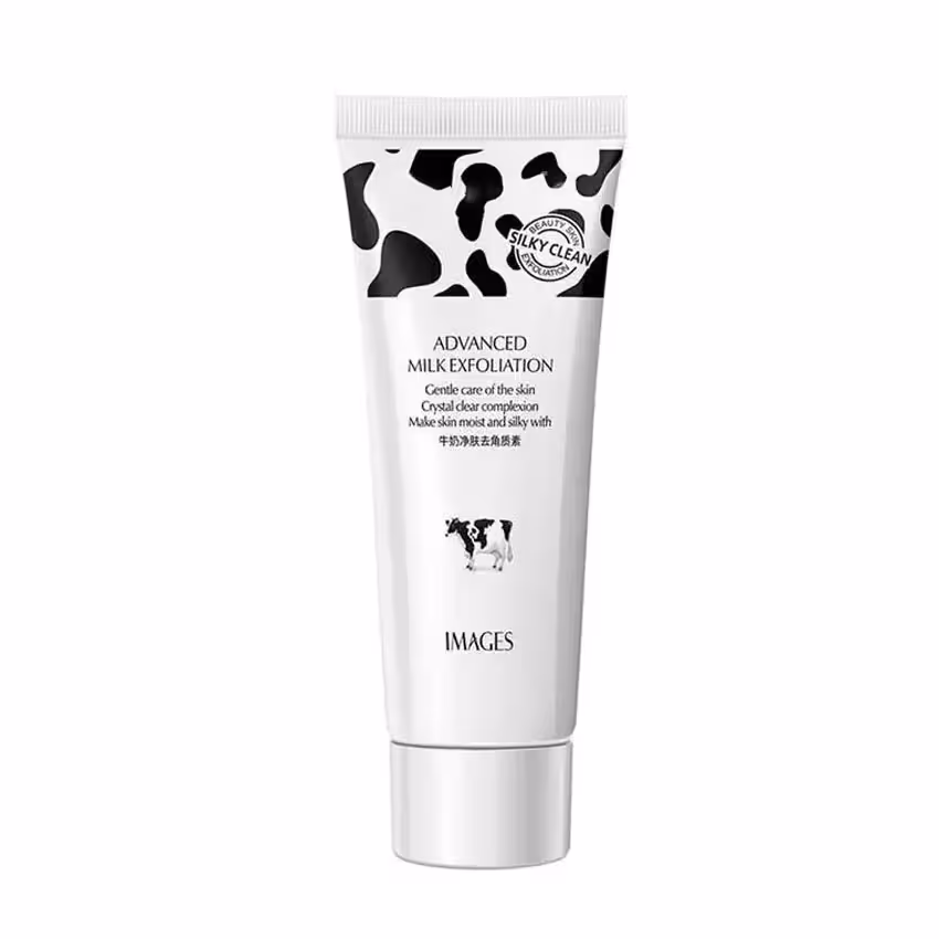 ژل شوینده و لایه بردارد شیر گاو ایمیجز Images مدل Milk Skin Care
