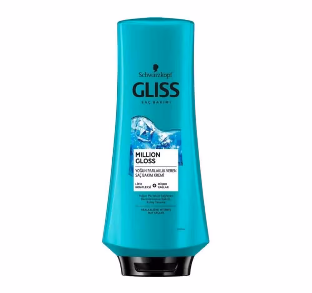 نرم کننده مو گلیس Gliss براق کننده مو مدل Million Gloss حجم 360 میل