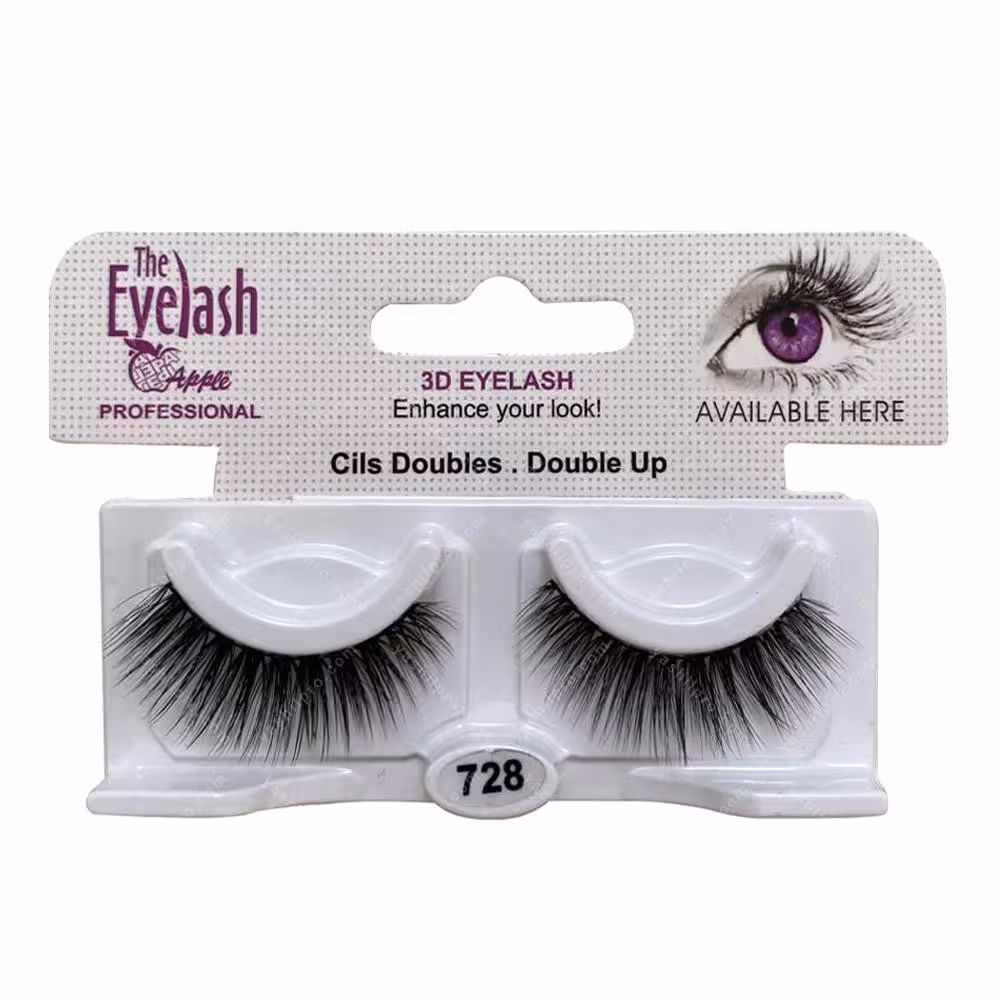 مژه 3D اپل جفتی مدل 728