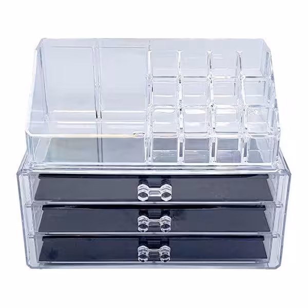 استند لوازم آرایشی مدل سه کشو