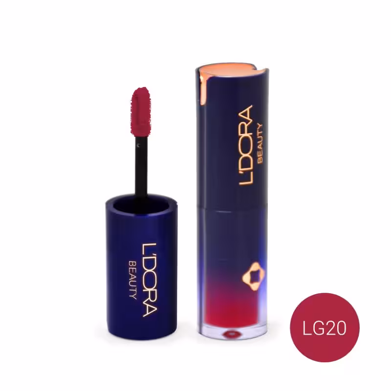 رژلب مایع نیمه‌ مات کد LG20