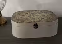 جعبه چوبی پتینه شده