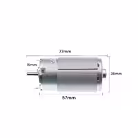 موتور 12 ولت RS-555VX مناسب پروژه‌های صنعتی