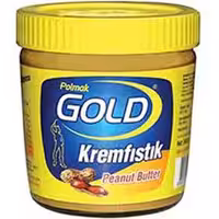 کره بادام زمینی گلد پولماک  GOLD POLMAK  وزن 340گرم